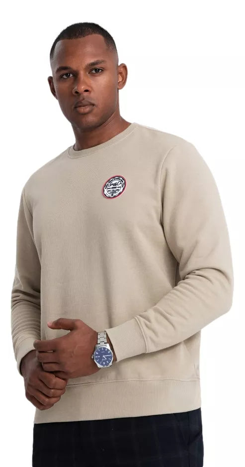 Vīriešu brūns džemperis Solan