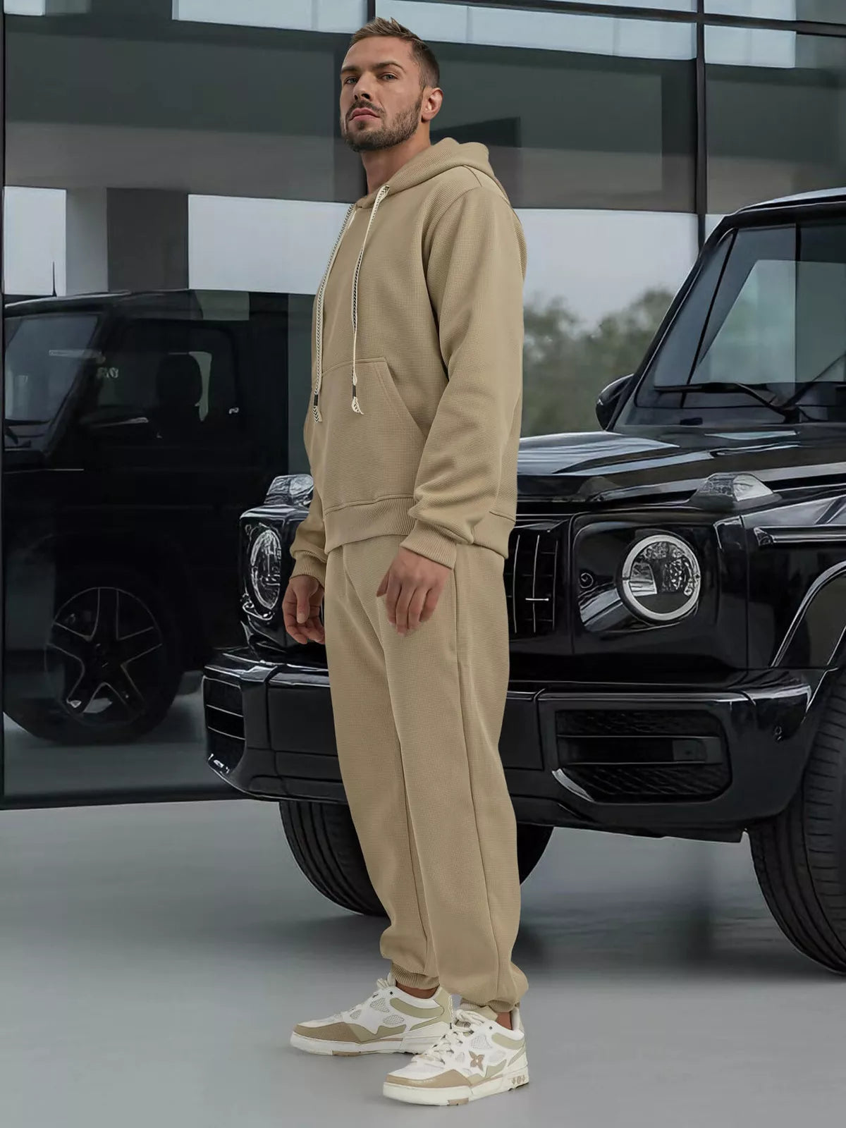 Vīriešu brūns uzvalks Ulan