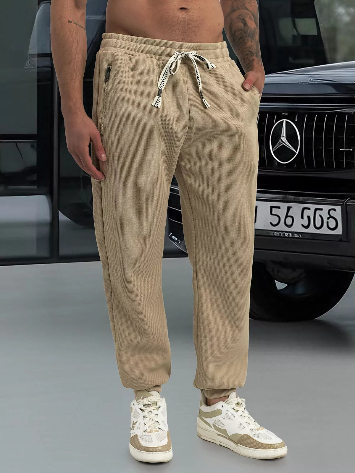 Vīriešu brūns uzvalks Ulan