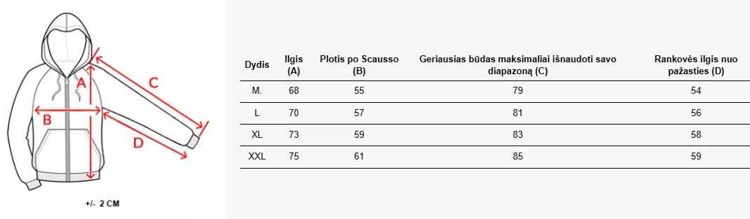 Vīriešu melns džemperis Panda