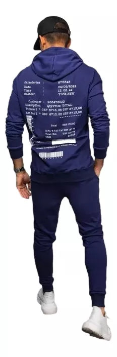 Vīriešu tumši zils uzvalks Ramy