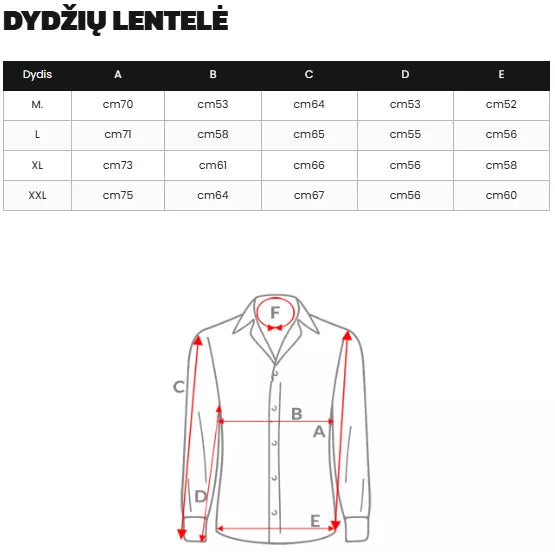 Vīriešu balts krekls ar punktiņiem, raksts "Royal"