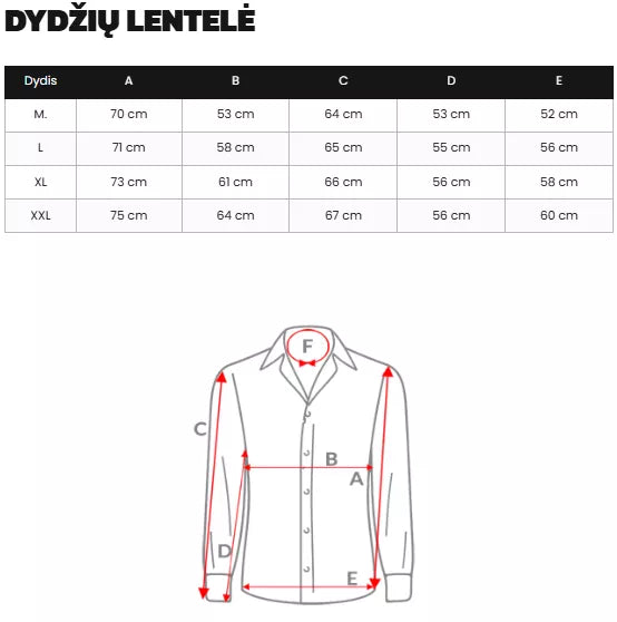 Vīriešu balts krekls Royal