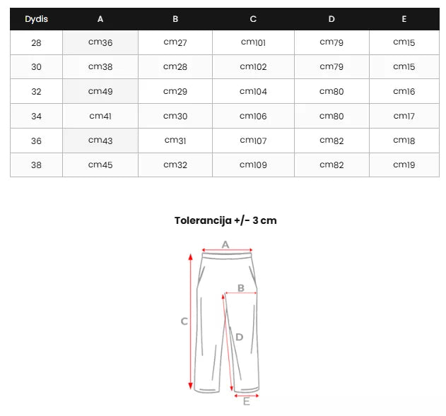 Vīriešu brūnas džinsa bikses Novak