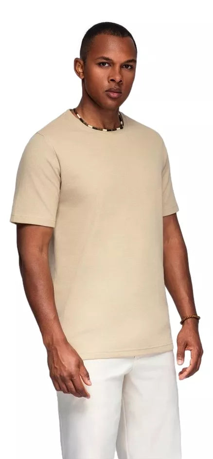 Vīriešu brūns T-krekls Saimon