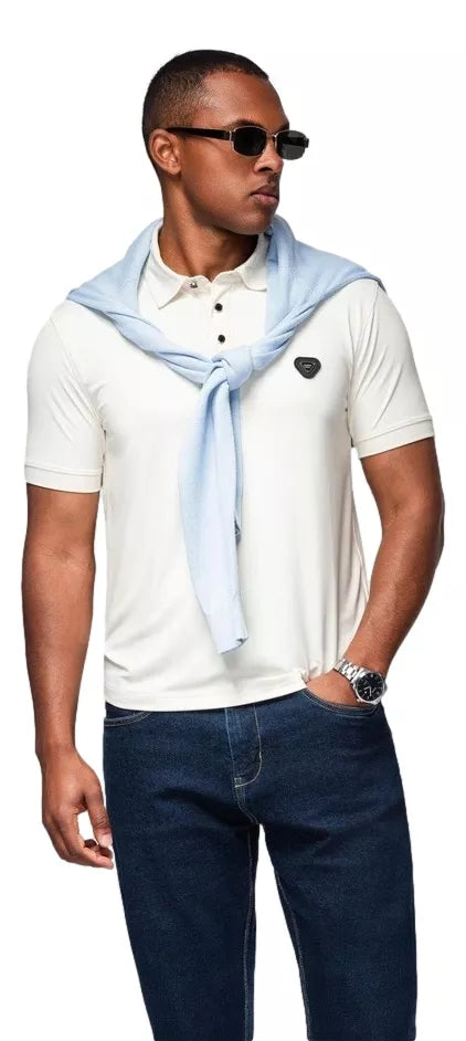 Vīriešu brūns polo krekls Exim