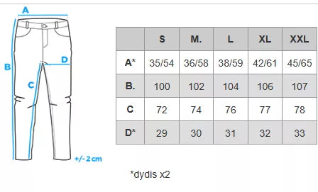 Vīriešu haki krāsas bikses Orson