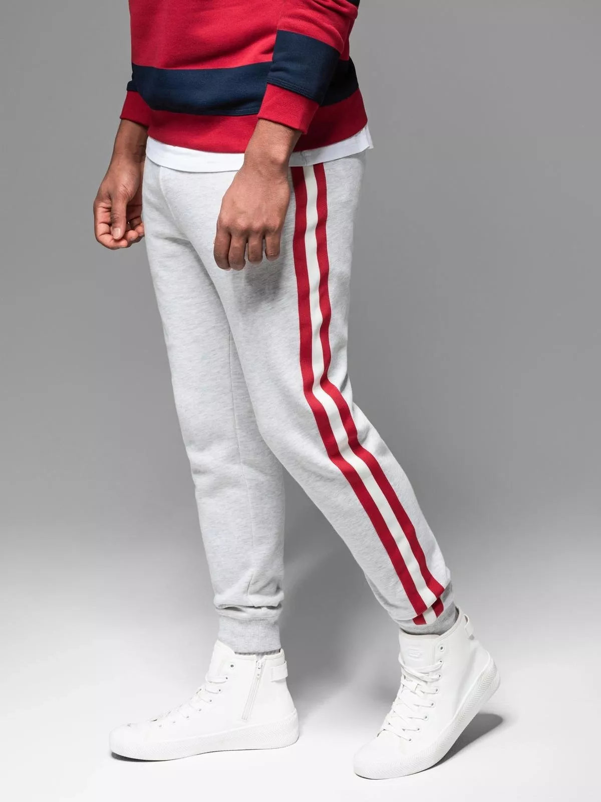 Vīriešu pelēkas ikdienas bikses Olin