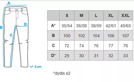 Vīriešu pelēkas ikdienas bikses Olin