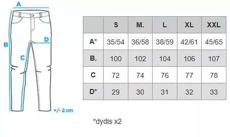 Vīriešu gaiši brūnas ikdienas bikses Performance 