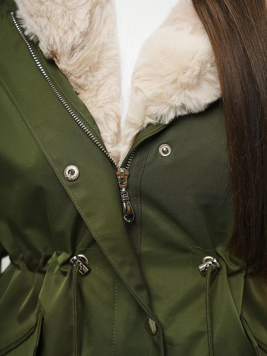 Zaļa sieviešu jaka Moly