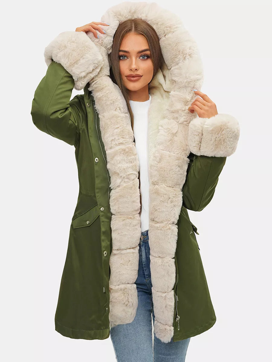 Zaļa sieviešu jaka Moly