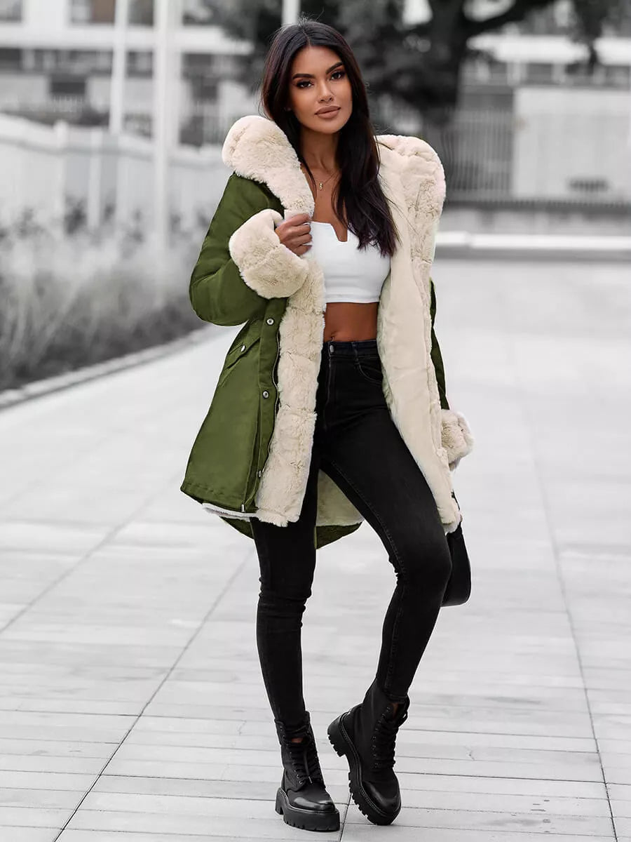 Zaļa sieviešu jaka Moly