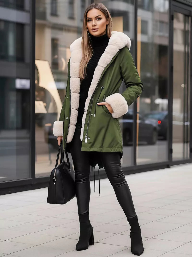 Zaļa sieviešu jaka Moly