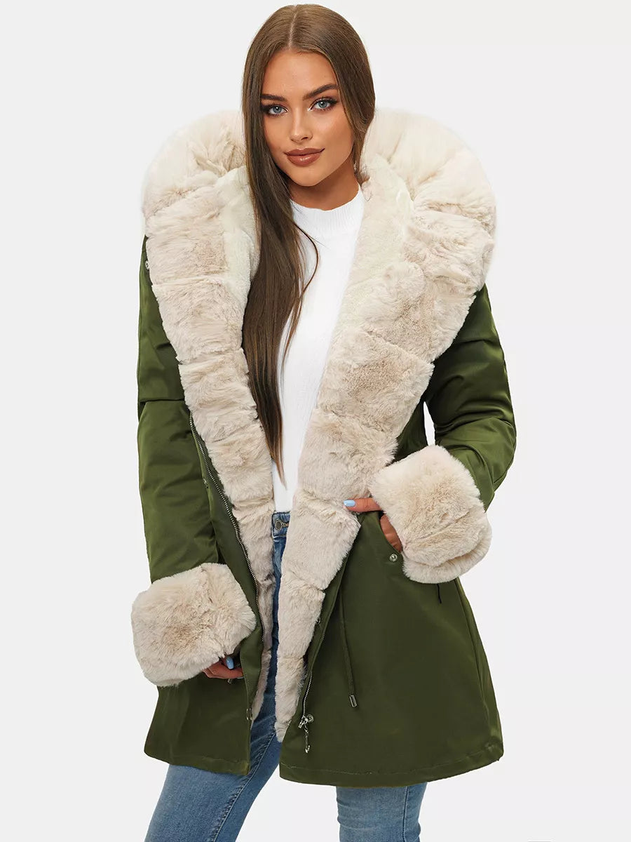 Zaļa sieviešu jaka Moly