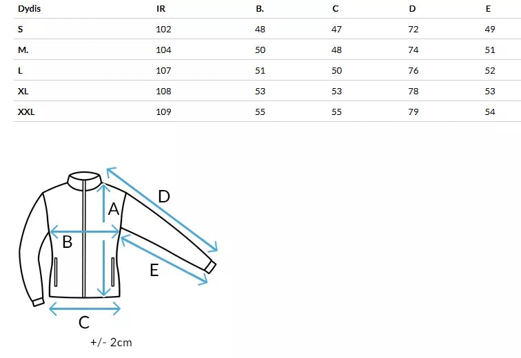 Sieviešu ziemas jaka Emi melnā krāsā