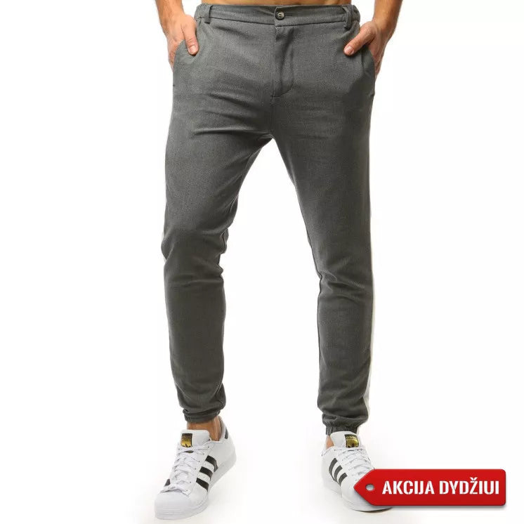 Gaiši pelēkas vīriešu joggerbikses Sevelt 