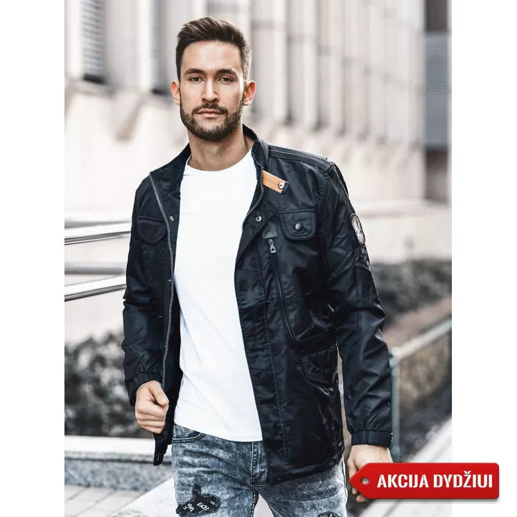 Melna vīriešu jaka Antarktika