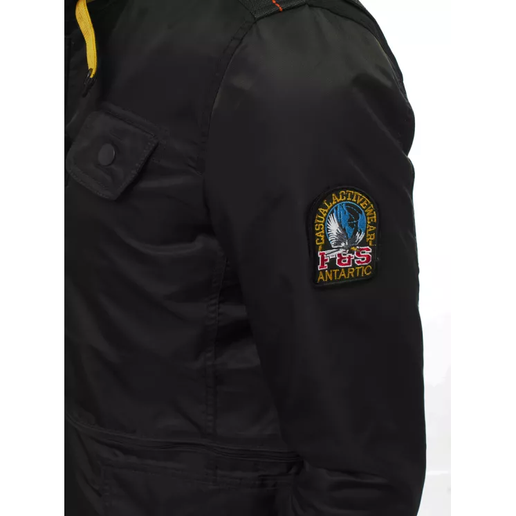 Melna vīriešu jaka Antarktika