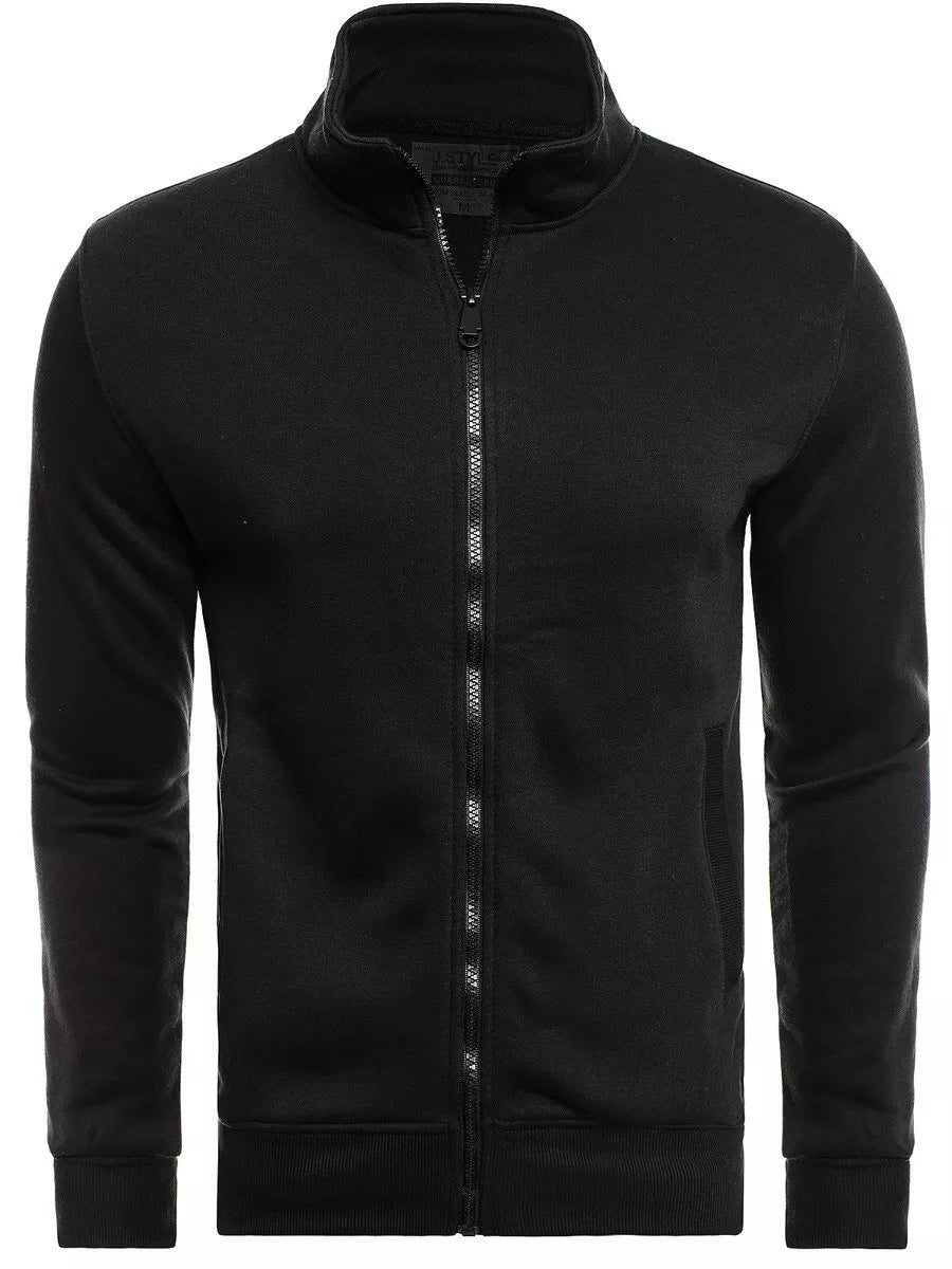 Melns vīriešu džemperis Silon