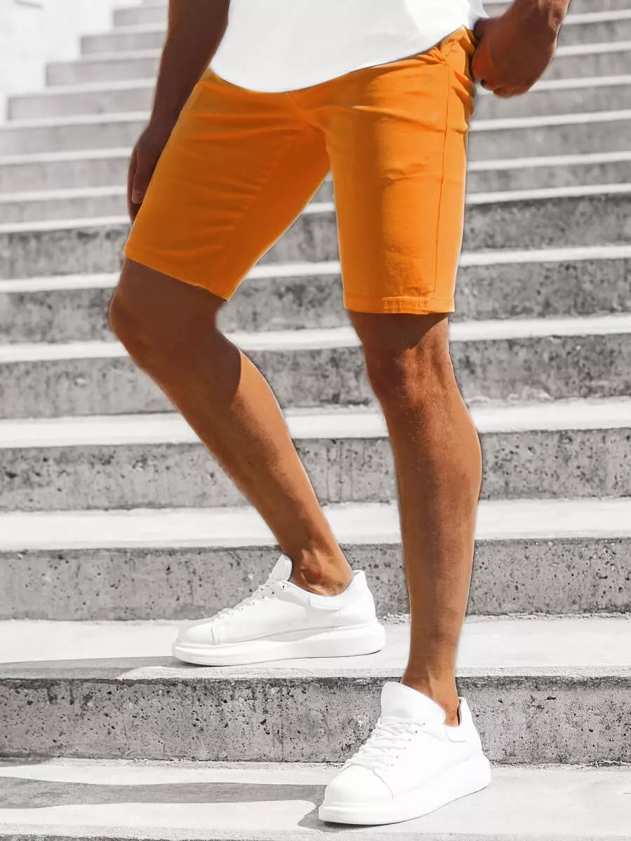 Vīriešu oranži šorti Sebil