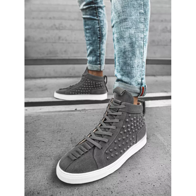 Vīriešu pelēki sportiski zābaki Derol