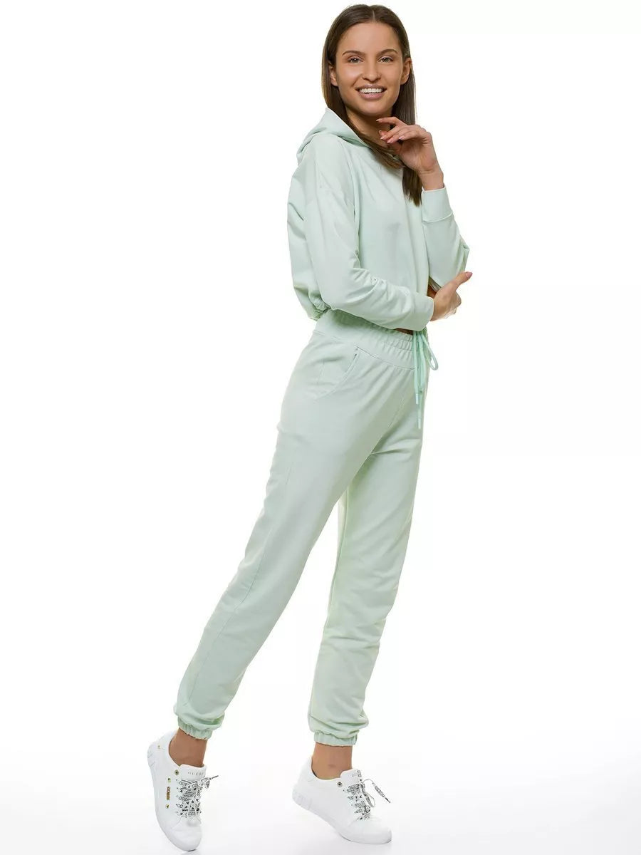 Piparmētru sieviešu sporta komplekts Evelin