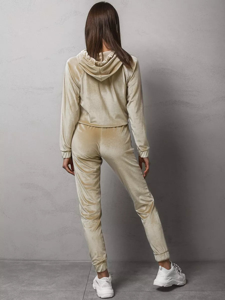 Bēšs sieviešu sporta komplekts Gabriel