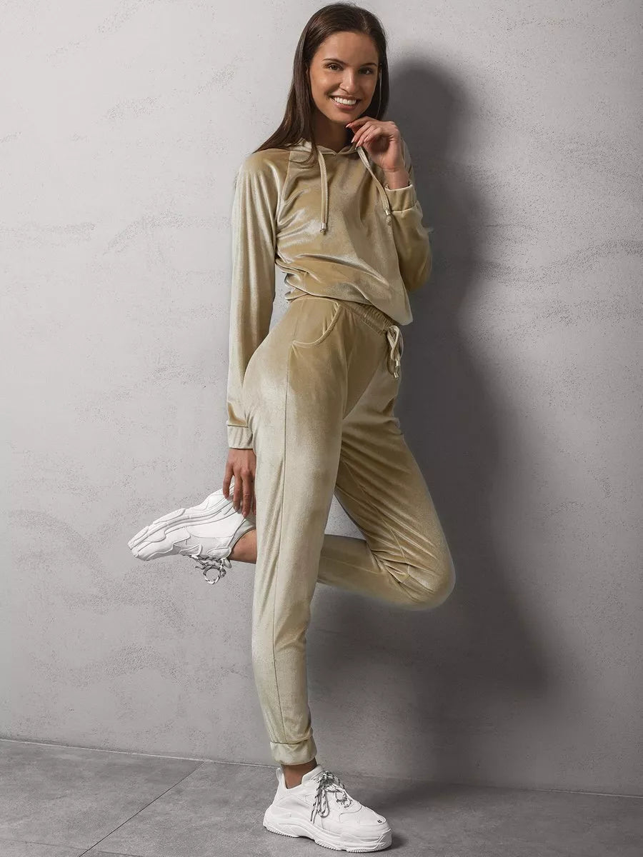 Bēšs sieviešu sporta komplekts Gabriel