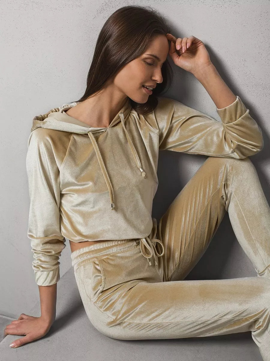 Bēšs sieviešu sporta komplekts Gabriel