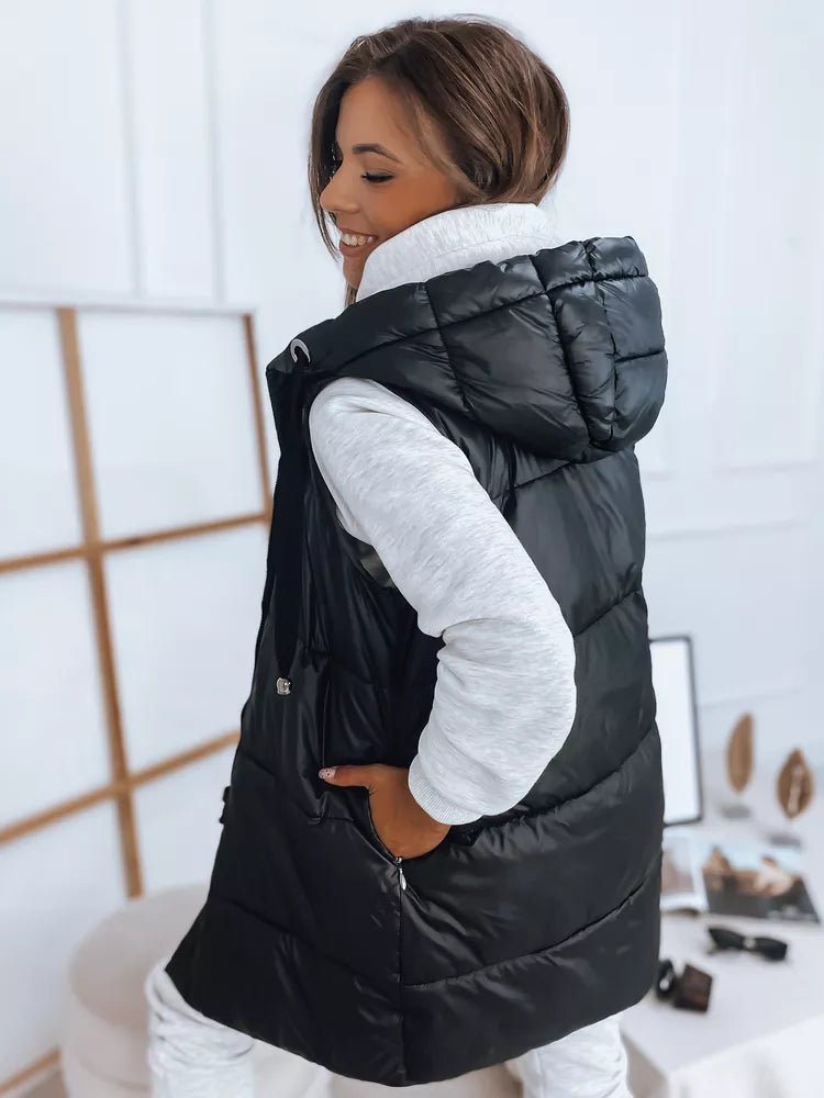 Sieviešu melna veste Rosi