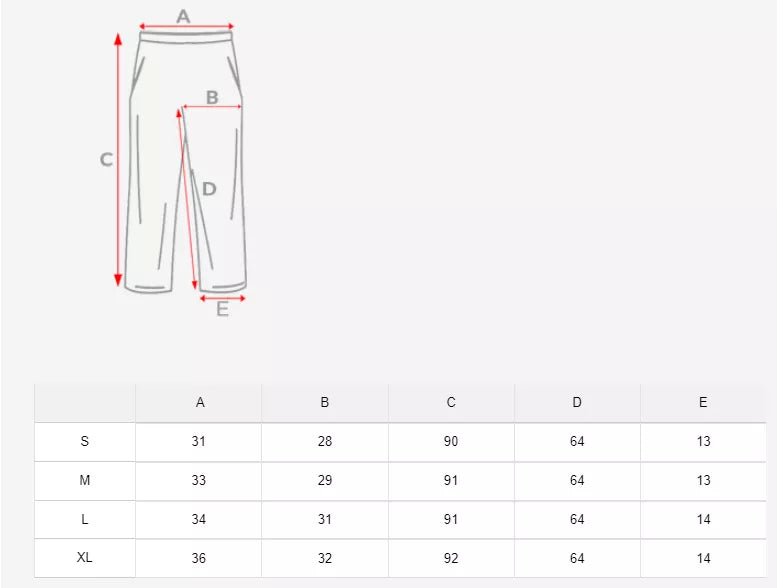 Sieviešu sarkanas ikdienas bikses Carol