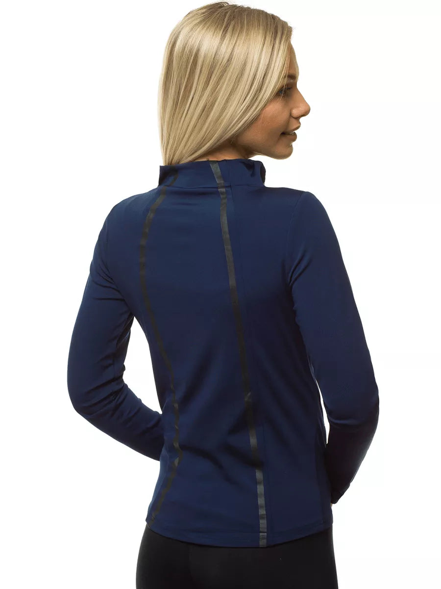 Sieviešu tumši zils džemperis Sater