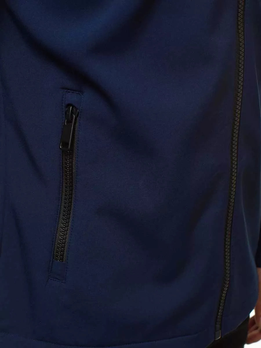 Tumši zila vīriešu jaka Gigor