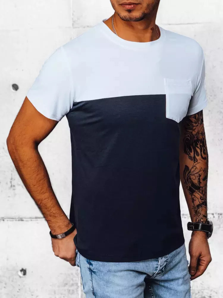 Tumši zils T-krekls Maril