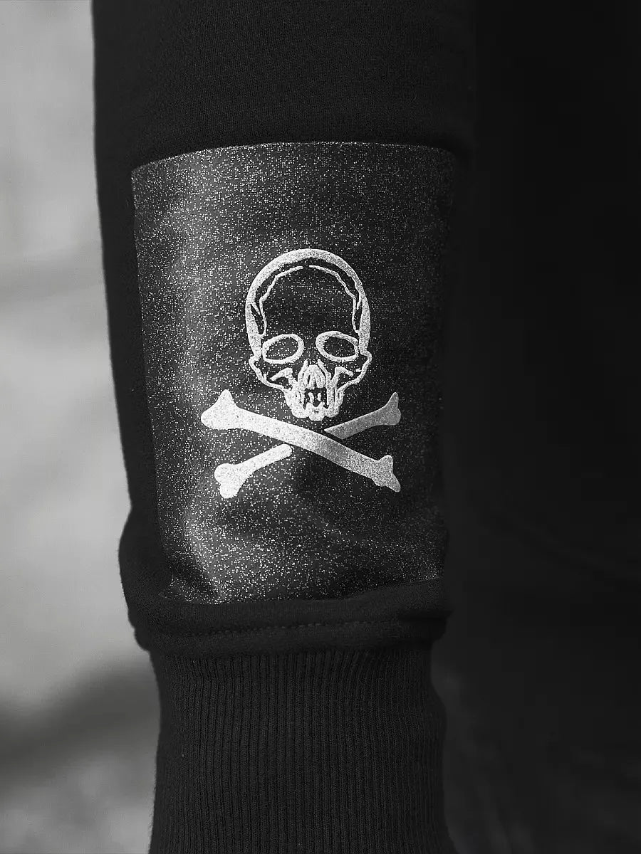 Vīriešu džemperis melns Lack