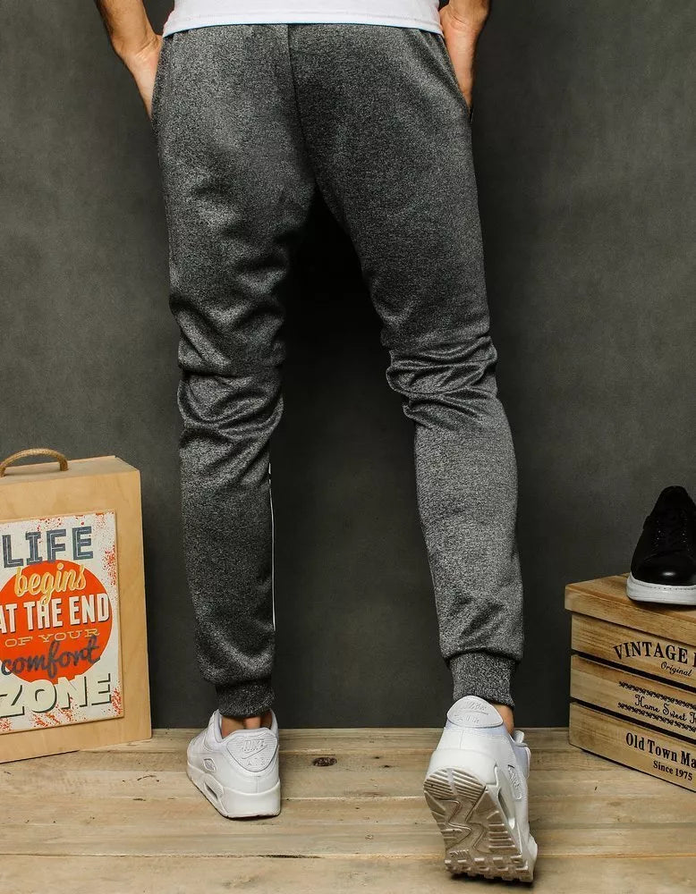 Vīriešu tumši pelēkas sporta bikses Ross