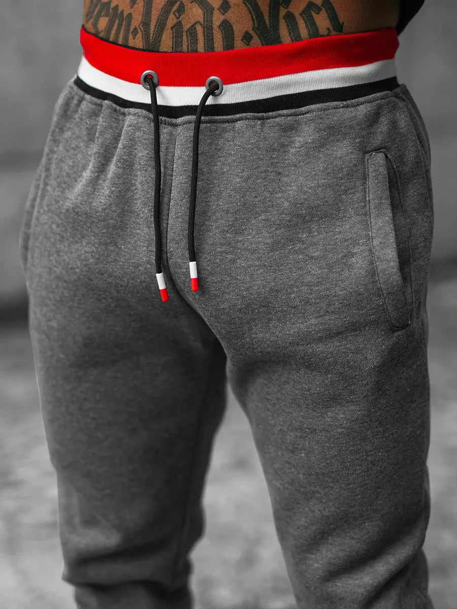 Vīriešu tumši pelēks treniņtērps Grafor