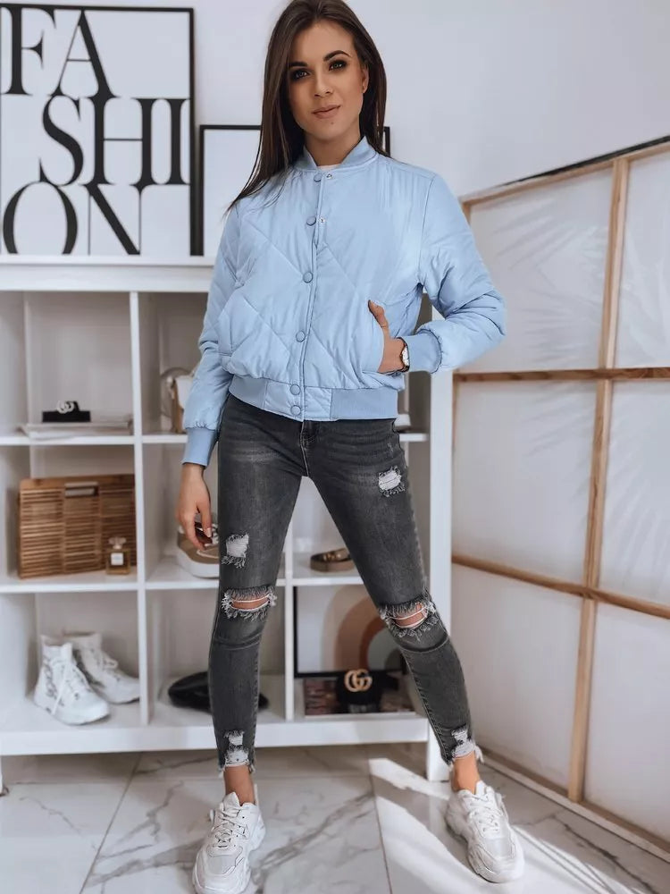 Sieviešu gaiši zila jaka Carol