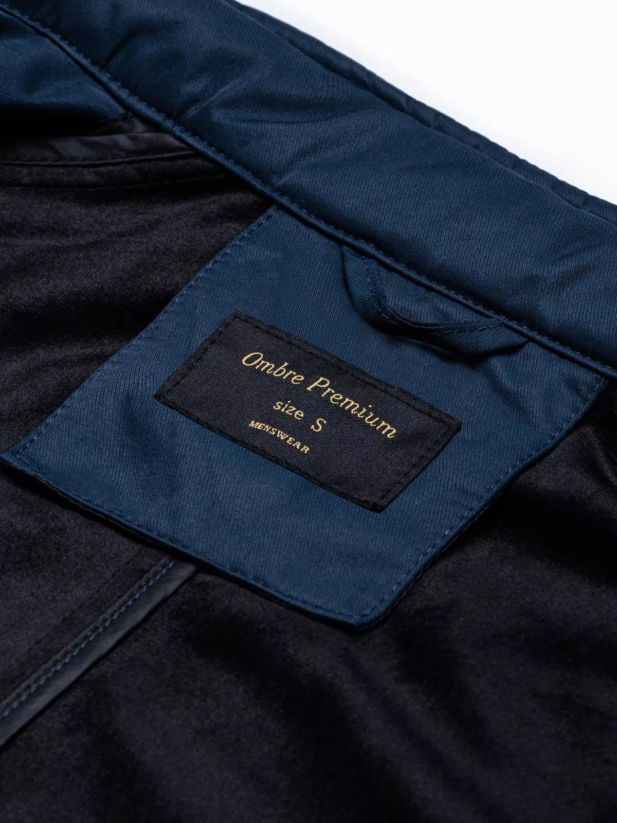 Zila vīriešu jaka Rafil