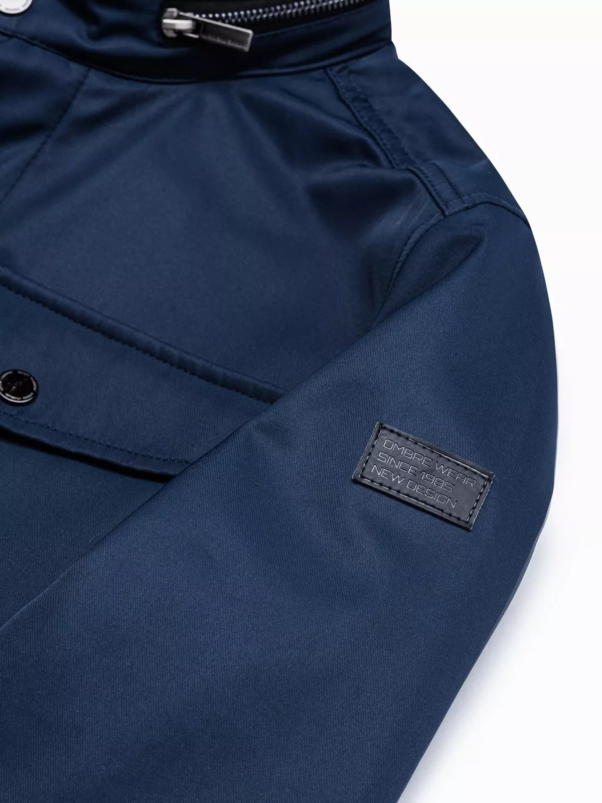 Zila vīriešu jaka Rafil