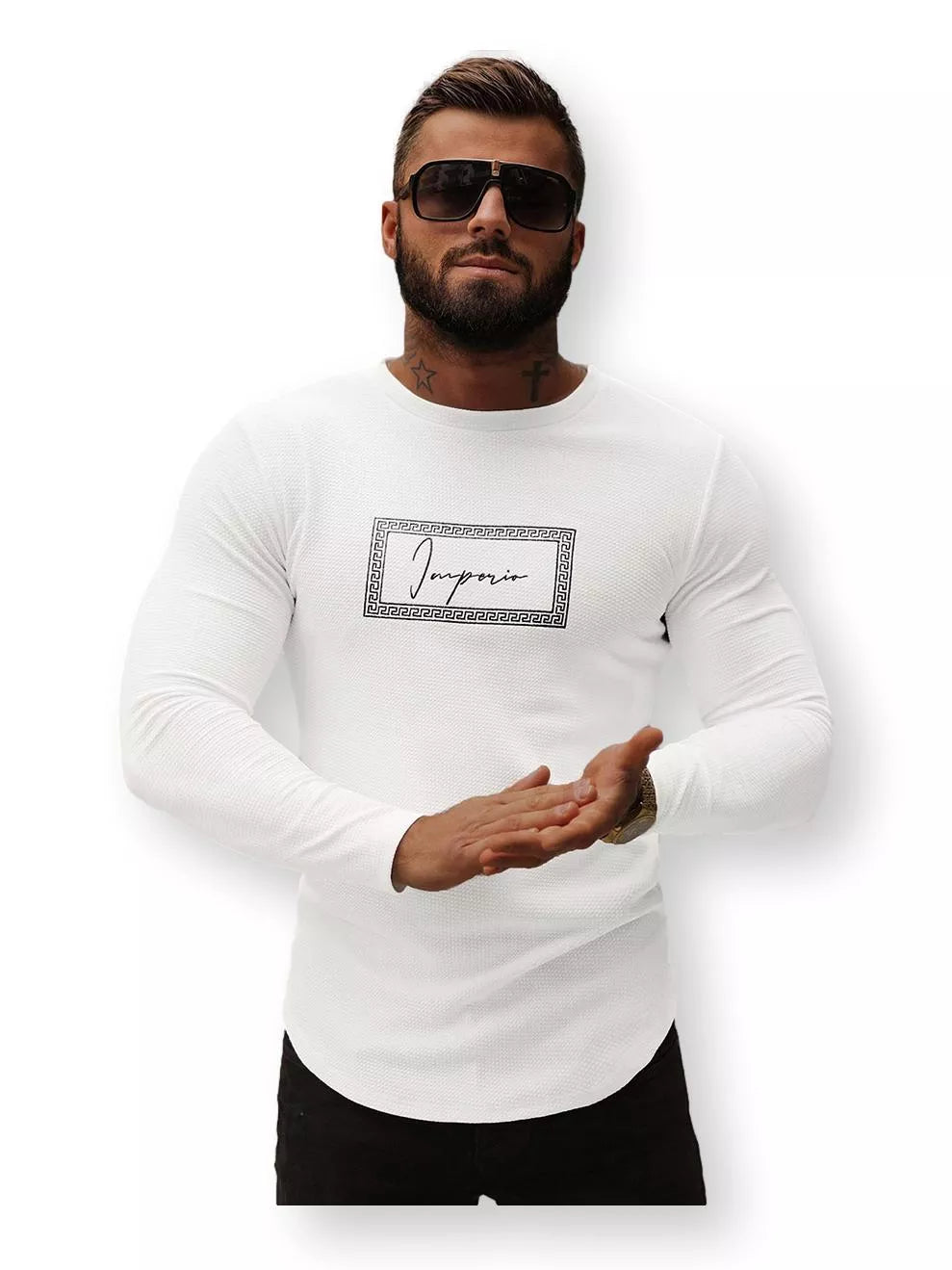 Balta blūze Imperio