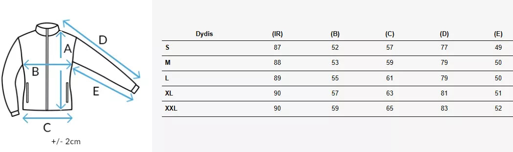 Balta sieviešu stepēta jaka Livi
