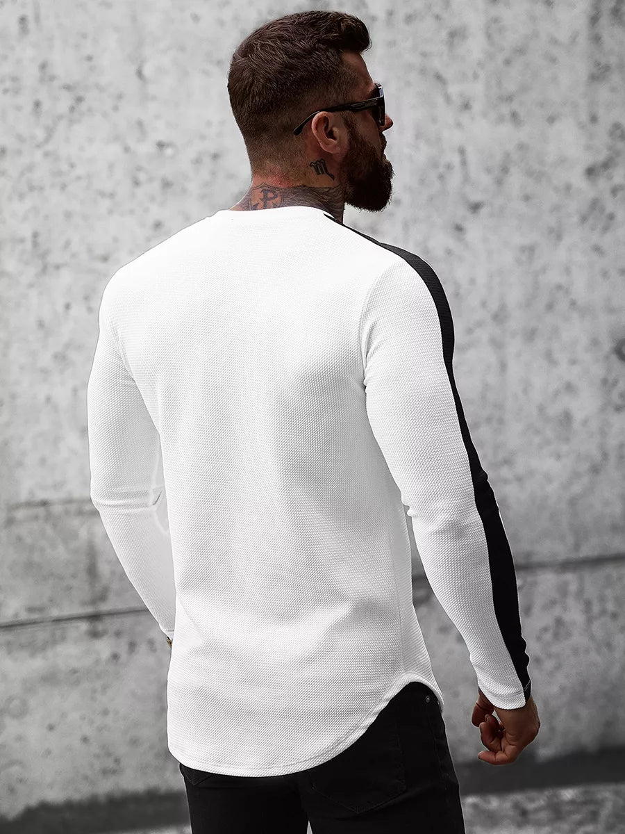 Balta vīriešu blūze Pero