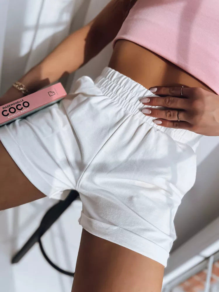 Balti sieviešu šorti Kikil