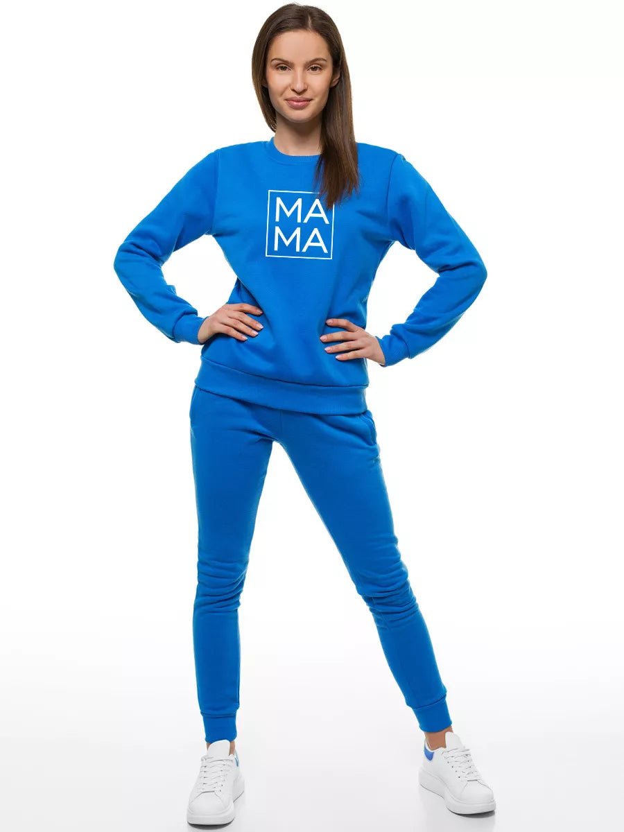 Sieviešu gaiši zils džemperis MAMA