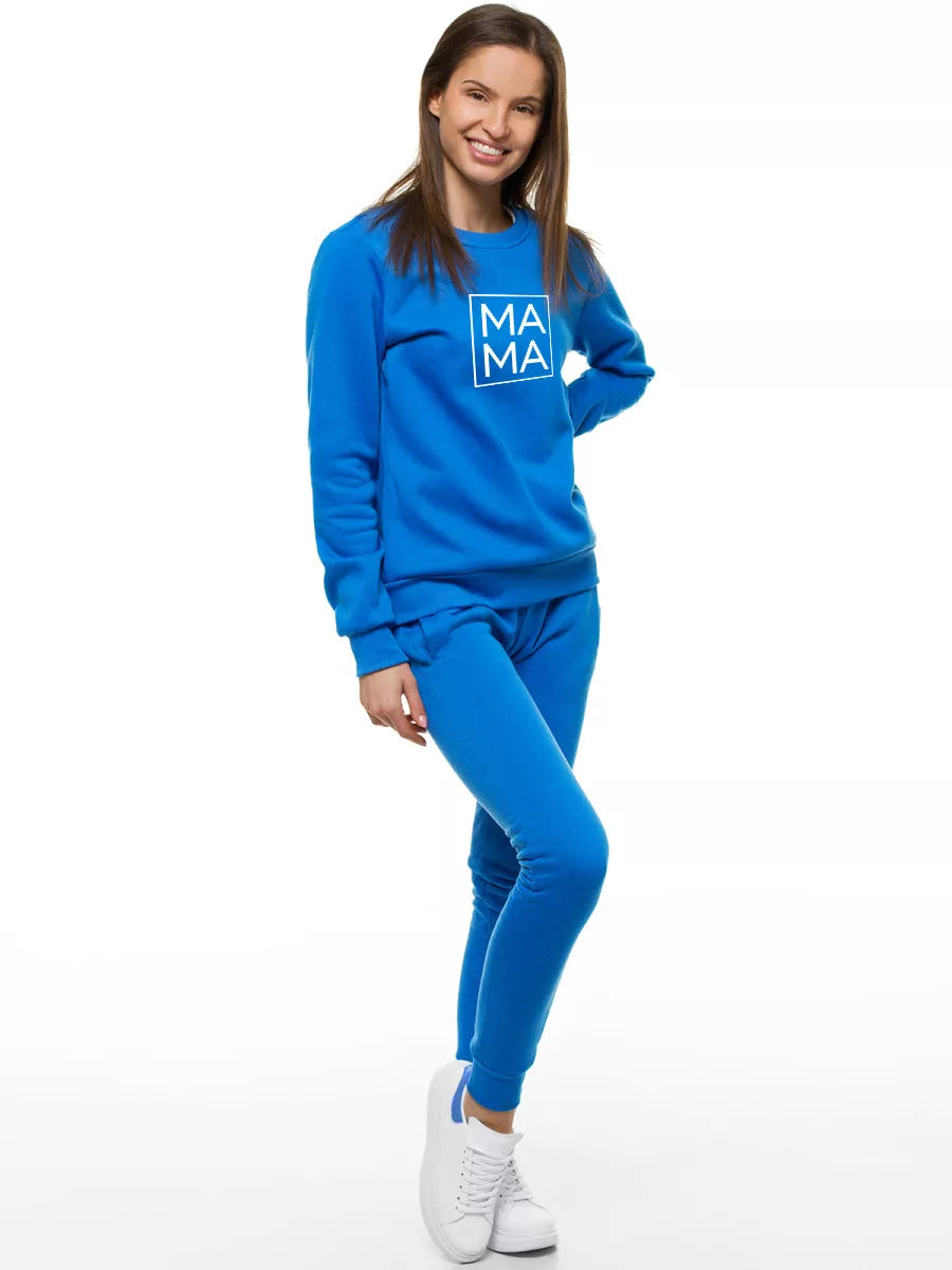 Sieviešu gaiši zils džemperis MAMA