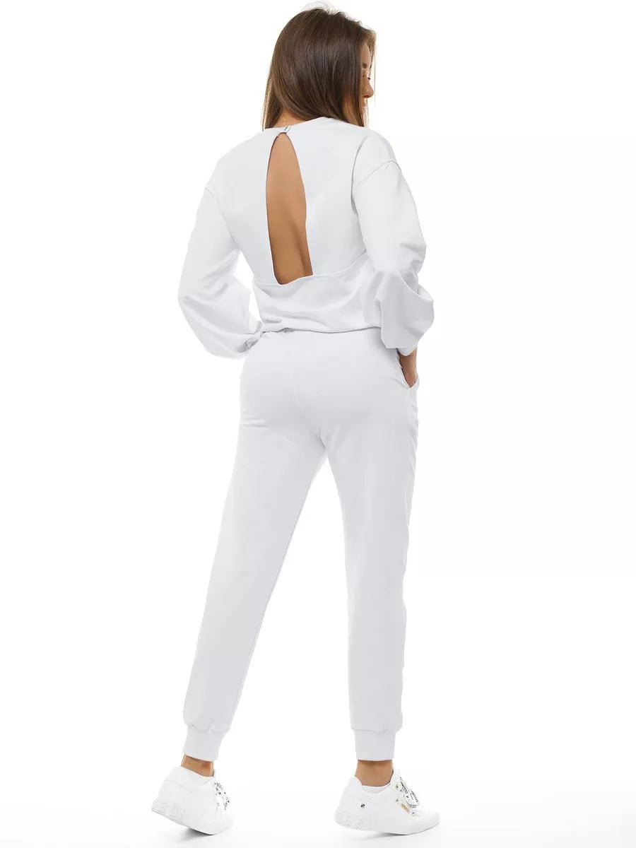 Balts sieviešu sporta komplekts Kotri