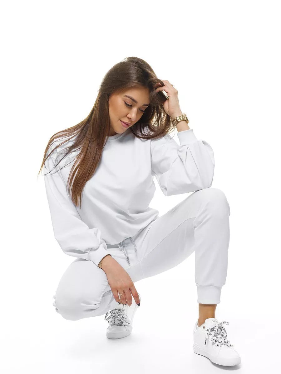 Balts sieviešu sporta komplekts Kotri