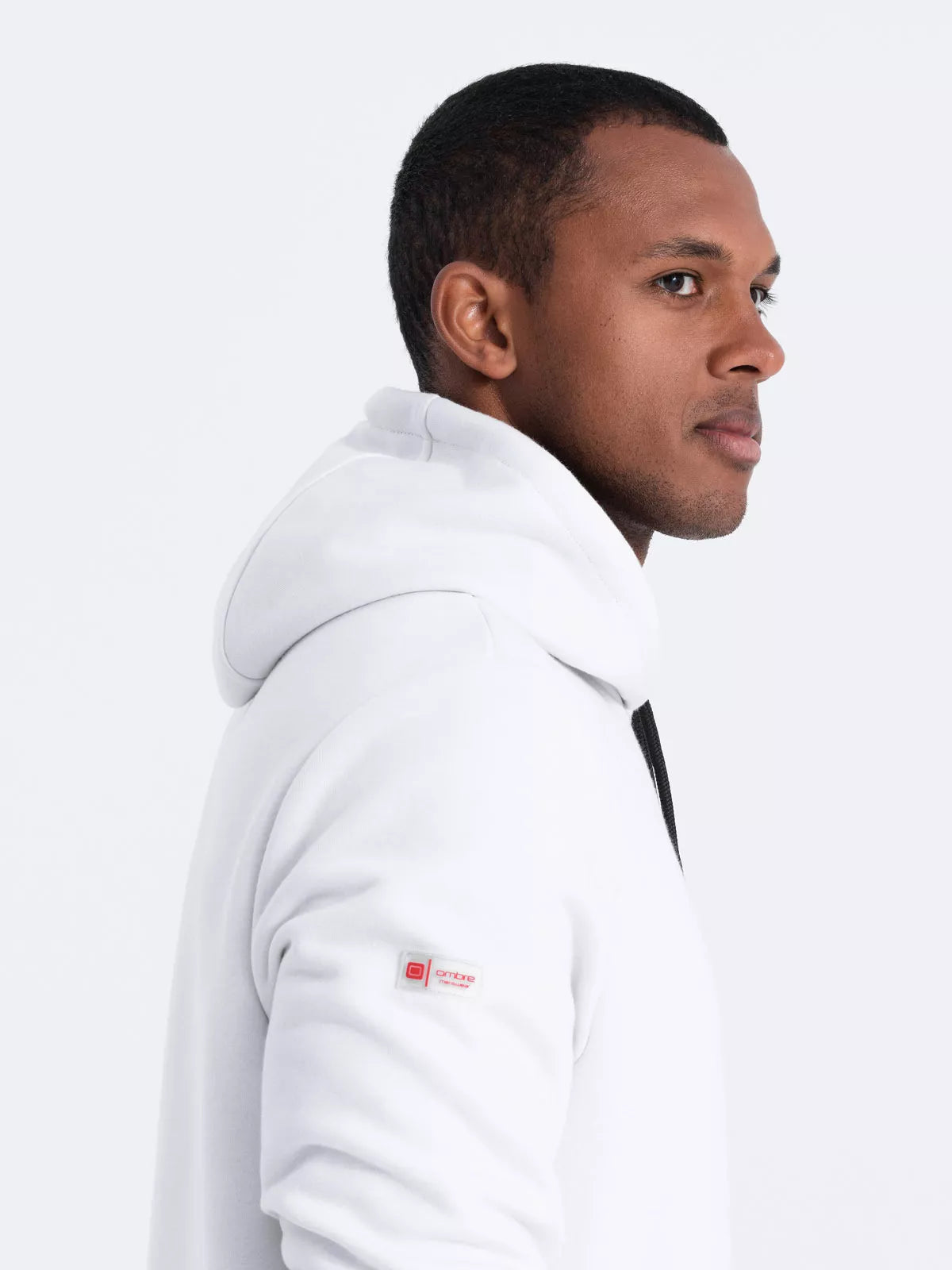 Balts vīriešu džemperis Runo